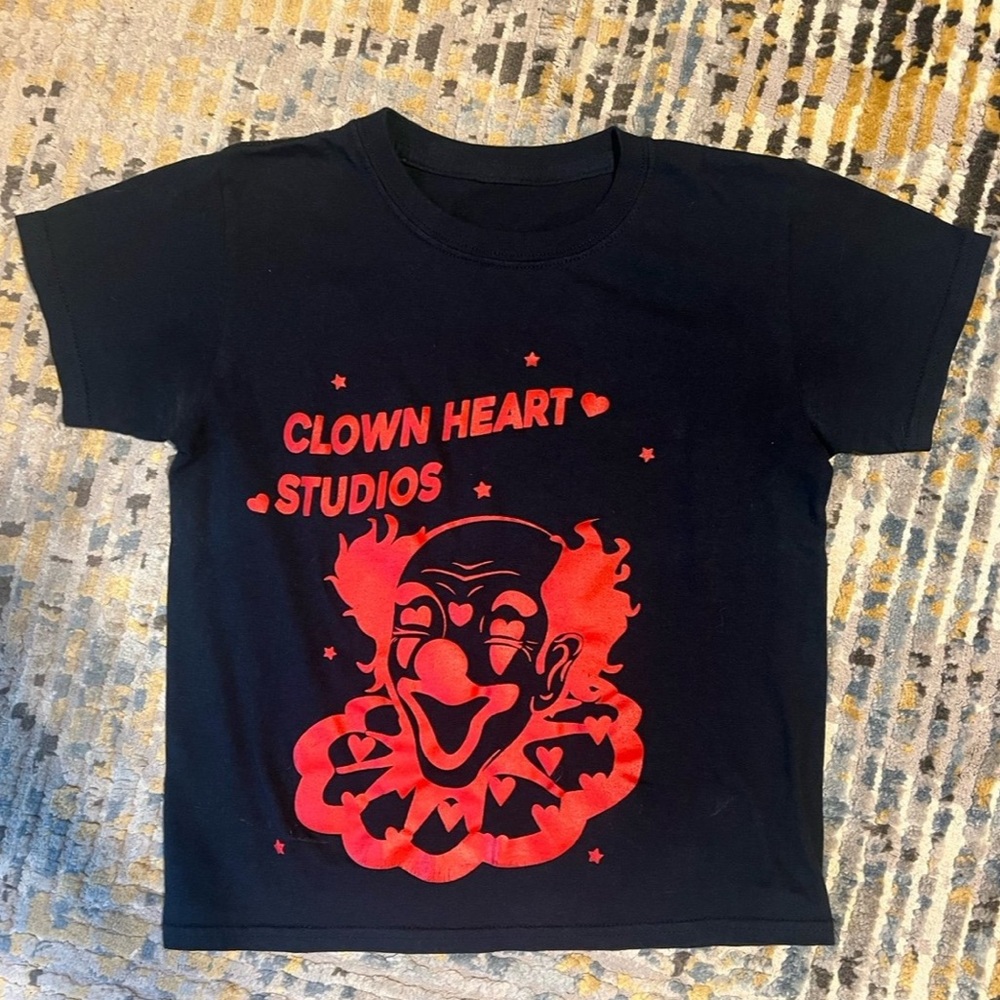 Black vintage baby Tee